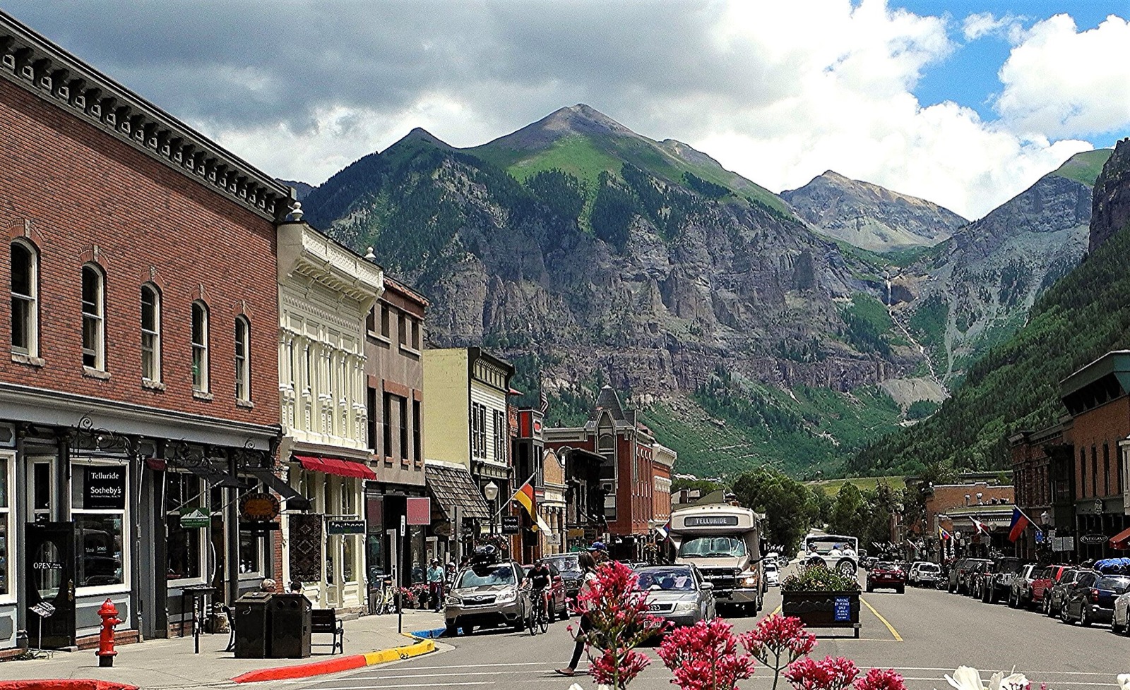 Colorado Avenue and Ajax Peak